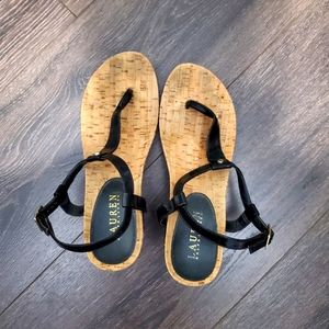 Lauren Ralph Lauren wedge sandal size 8.5